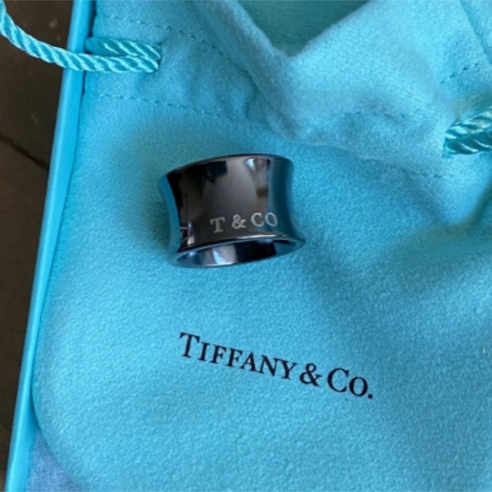 Tiffany & Co. Titanium 1837 Ring - Rare